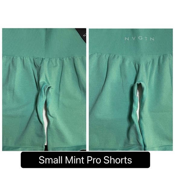 NVGTN Small Mint Pro Shorts - Picture 1 of 3